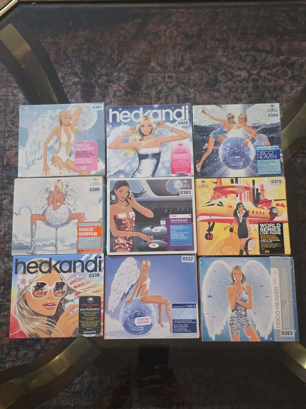 Sealed Mint Hed Kandi Disco Heaven and World Series Mix CD Collection - 9 Album